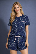 Short Doll Feminino Manga Curta 100% Algodão Estampado – Pijama Curto Confortável Liliti